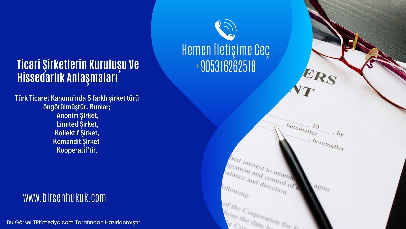 ticari şirketlerin kuruluşu ve hissedarlık anlaşmaları nedir