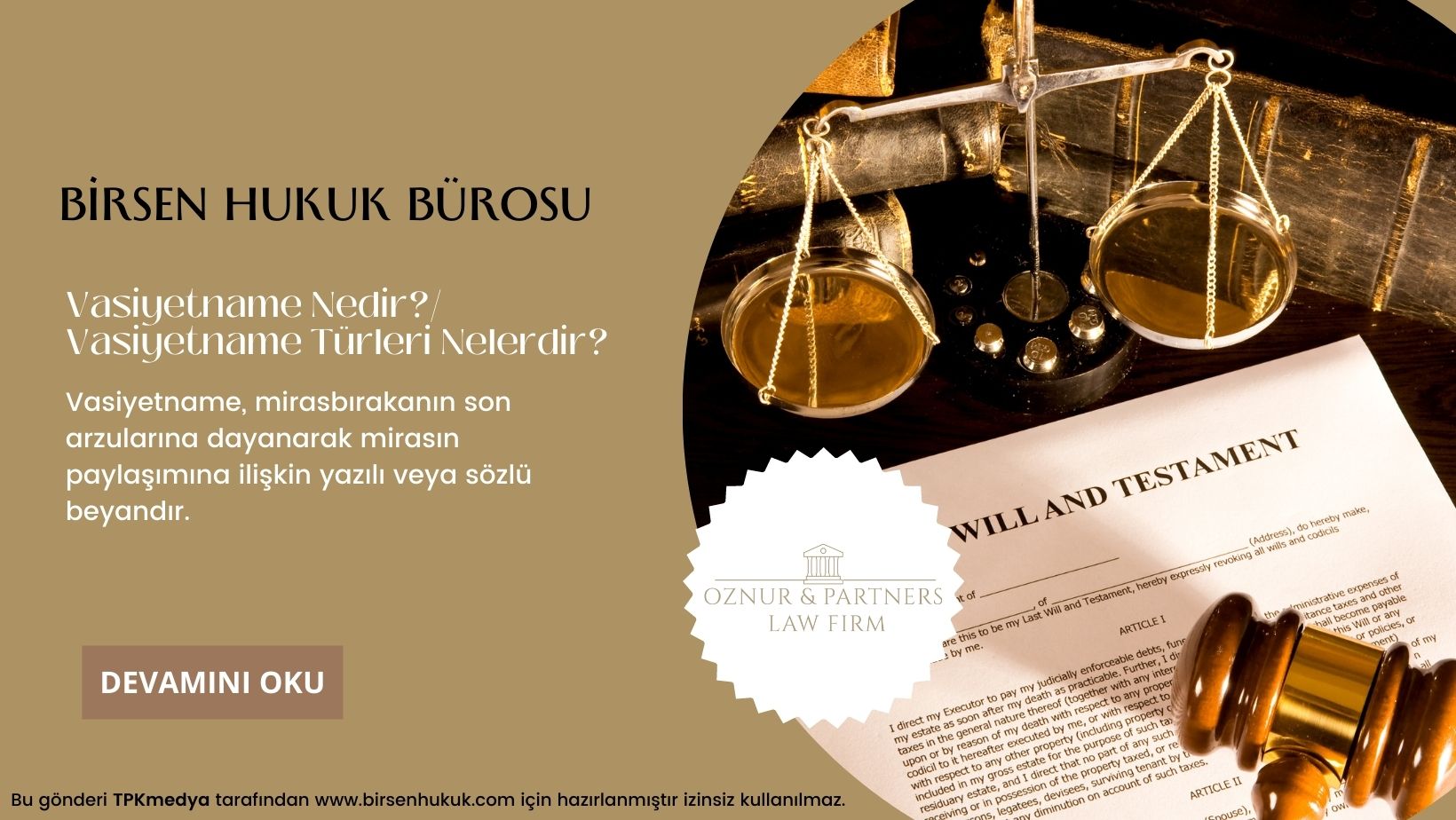 vasiyetname nedir vasiyetnamenin türleri nelerdir