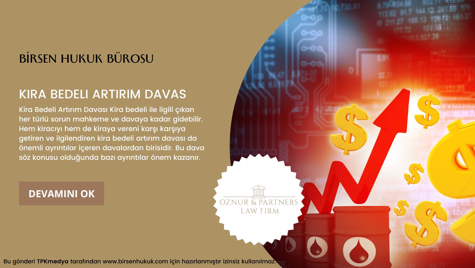 Kira Bedeli Artırım Davası