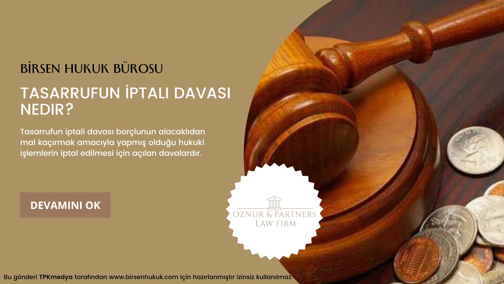 Tasarrufun İptali Davası Nedir?