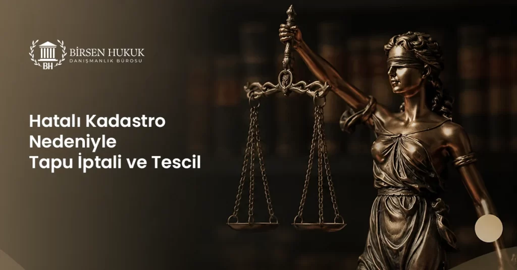 Hatalı Kadastro Nedeniyle Tapu İptali ve Tescil